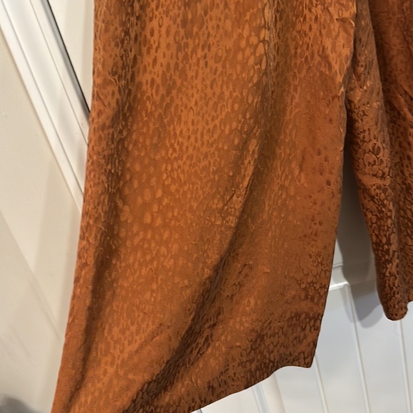 ALC Jameson Silk Cropped Culottes Animal Print Size 4 - Picture 10 of 13